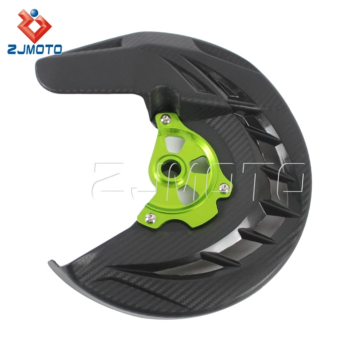 front brake disc rotor guard protector cover for kawasaki kx125