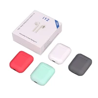 

i12 tws earphone wireless earphone headphone with charging box touch control earbuds