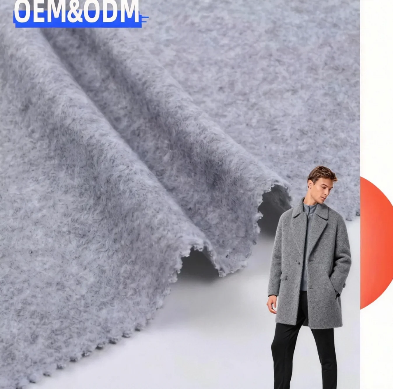 Terry Hoodies Wholesale Plain Knitting Brushed Back Polyester Printed Cotton Fleece Fabric