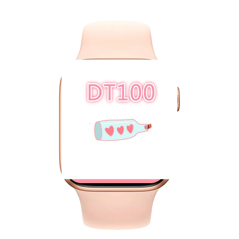 

DT 100 1.75 Inch Large Screen BT Call Waterproof Heart Rate Blood Pressure DT100 Wireless Smart Watch For Boys and Girls