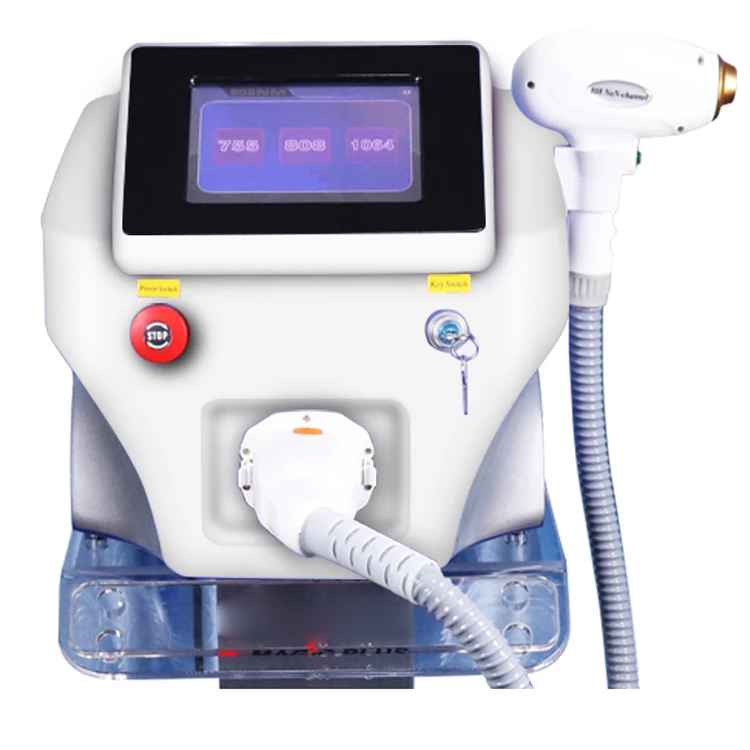 

2022 Beauty Women Epilator Portable Hair Removal Hair Removal For Men 755nm Alexandrite Laser For Skin Tightening, White+purple