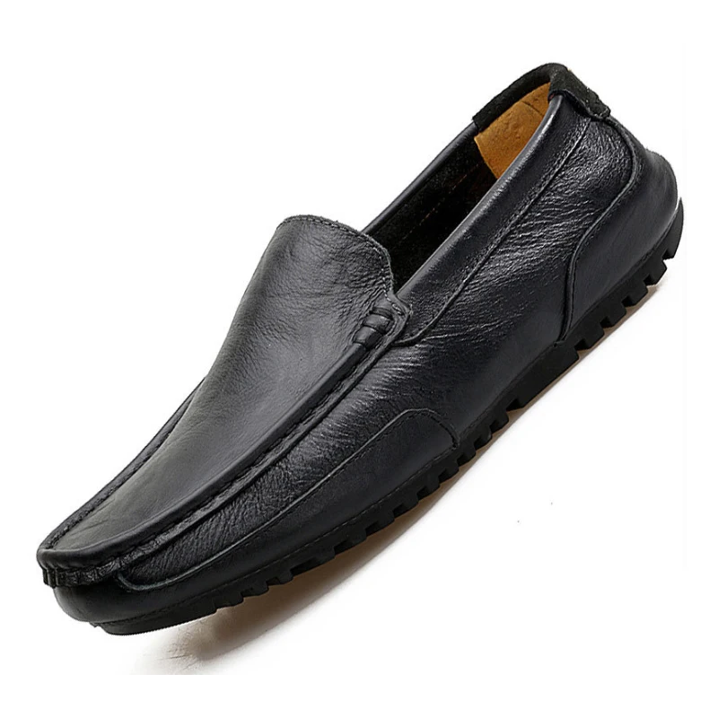 

Cheap Brand Flat Man Shoes Fashion Leather Loafer Men's Shoe Slip-on moccasins Men Loafers
