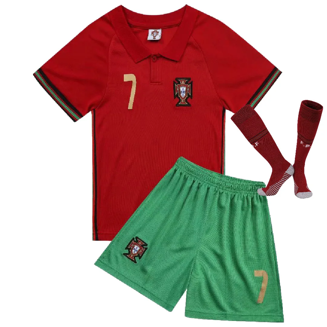 

Children's football uniforms student club fan jerseys custom World Cup football team uniforms socks set 3-piece set Jerseys, 30 colors