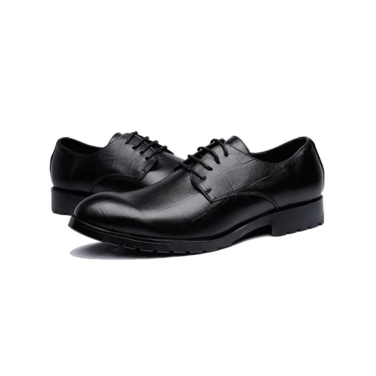 

Extra Large Size Wholesale Men Dress Pointed Shoes Men with British Retro Style