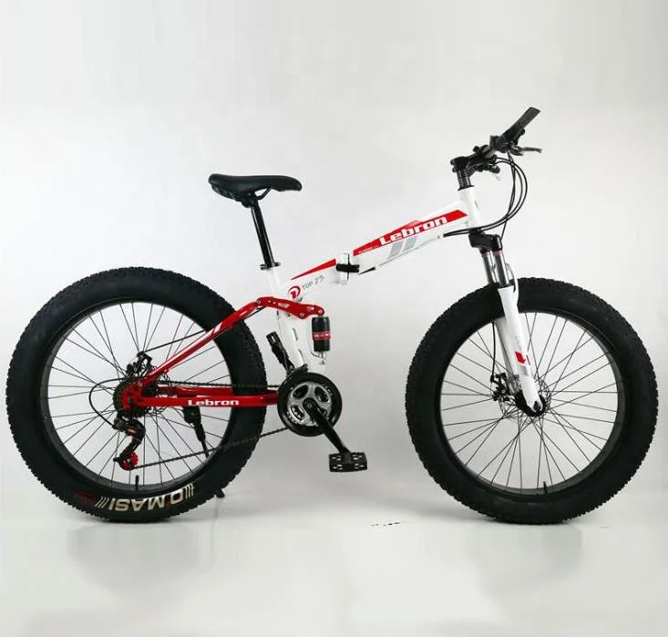 

Wholesale Ready Goods 26 inch 6 Speed Folding Snow Bicycle/Fat Tire Mountain Bicycle, Red,yellow,blue,white, black