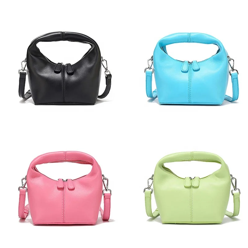 

2021 Fashion Luxury Crossbody Sling Bags Purse Candy Color Shoulder Dumplings Bags
