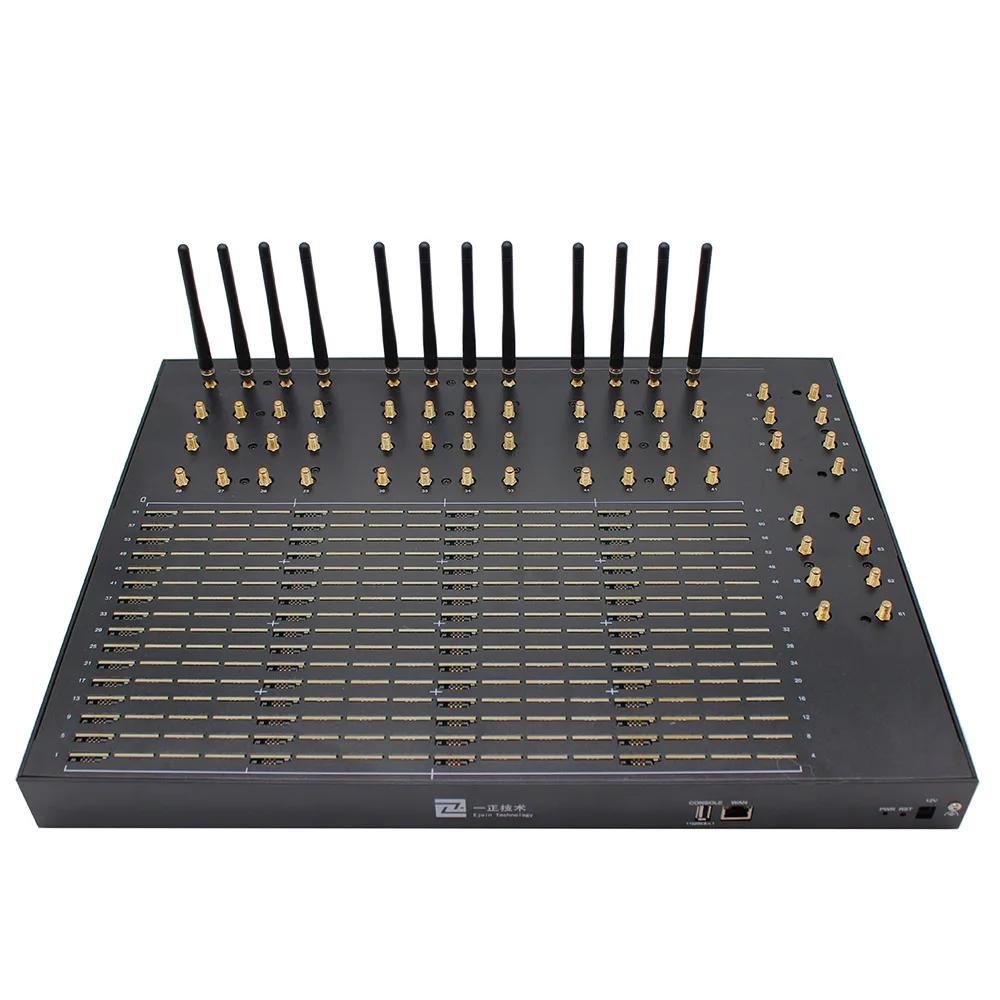 

Quectel M26 64 port bulk sms modem pool sending and receiving device