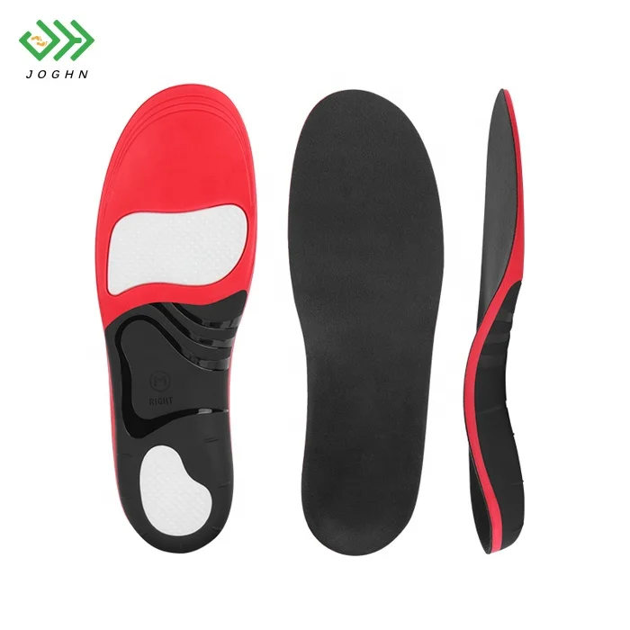 JOGHN Plantar Fasciitis Arch Support Insoles for Men and Women Shoe Inserts Orthotics Shoe Insoles for Flat Feet Arch Heel Pain