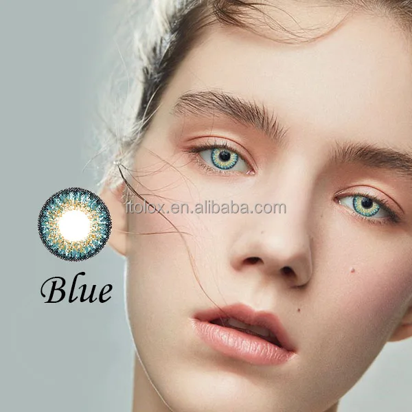 

Quality contact lenses wholesale big eye sparkle eye 12 color contact lenses, Mix