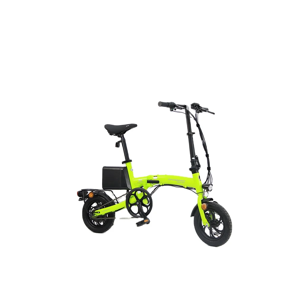 

PHOENIX Electric Bicycle 36V 250W LED Display 7.8AH Lithium tram Lithium battery Aluminum Foldable Frame Brushless Back motor