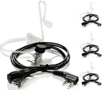 

Waterproof Hands Free Woki Toki Headphones Air Acoustic Tube Earpiece Medium Radio Headset For 888S UV 5R TK3107 RT21 RT22 H-7