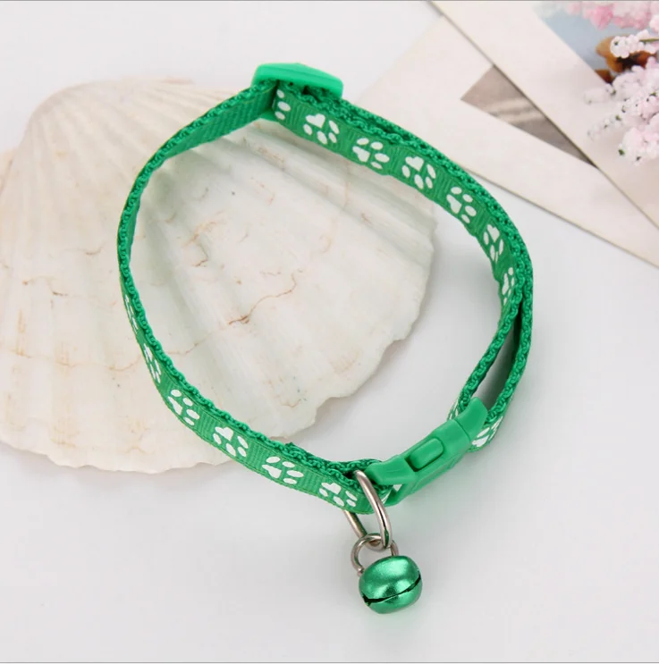 

china main product nice price fashion Customer Adjustable night safety pet dogs cats bell necklace collar