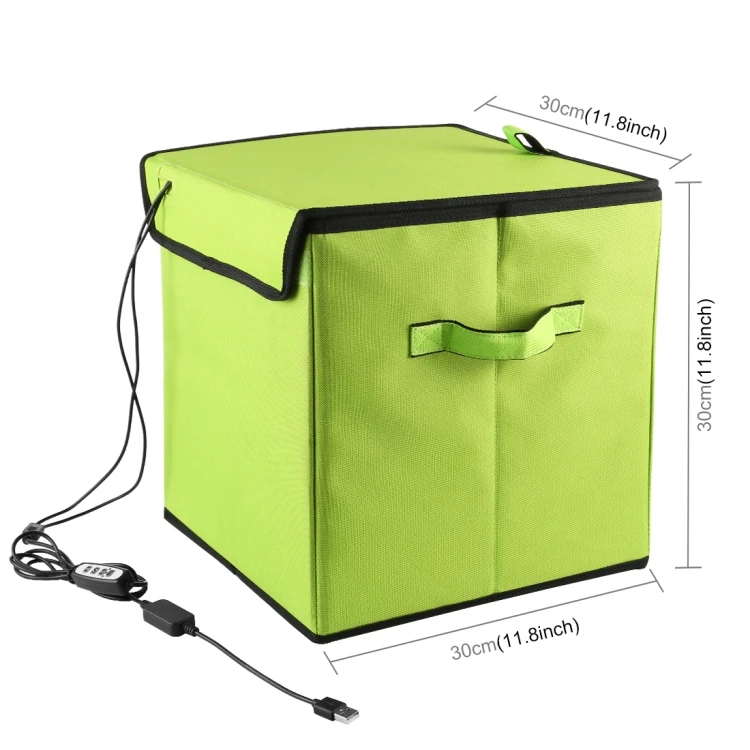 

Hot selling PULUZ 30cm advertising light boxes Photo Studio Box for Photographer, Green