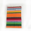 wholesale cheap mixed patterns woven novel falsa mexican blankets