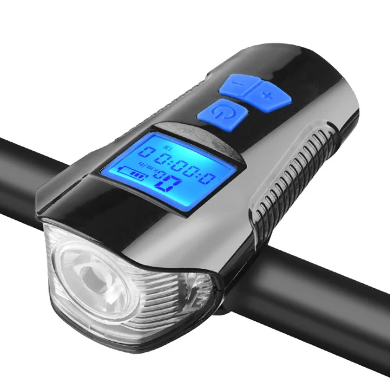 

Professional USB Rechargeable Smart Speed Meter Bike Motion Led Front Bicycle Light