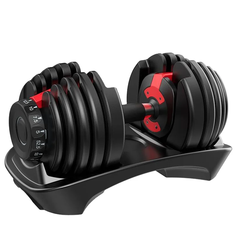 

SD-8067 In stock Best selling Home Fitness equipment 52.5LBS/ 24KG 90LBS/40KG Adjustable Dumbbell Set