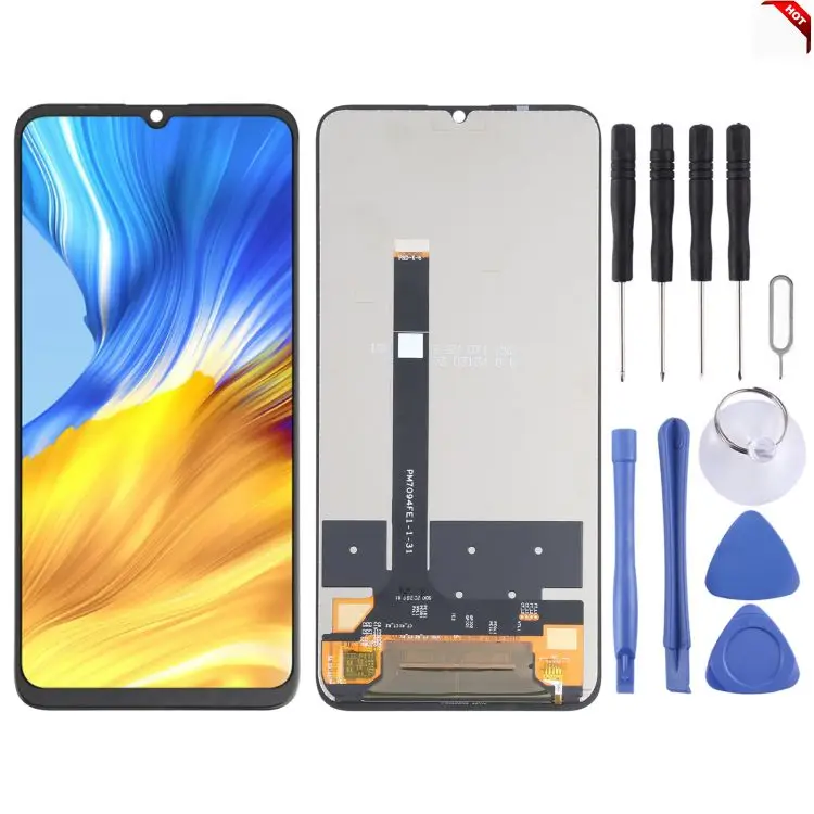 

Original Lcd spare parts IPS LCD display pantalla LCD touch Screen Digitizer Full Assembly for Huawei Honor X10 Max 5G KKG-AN00