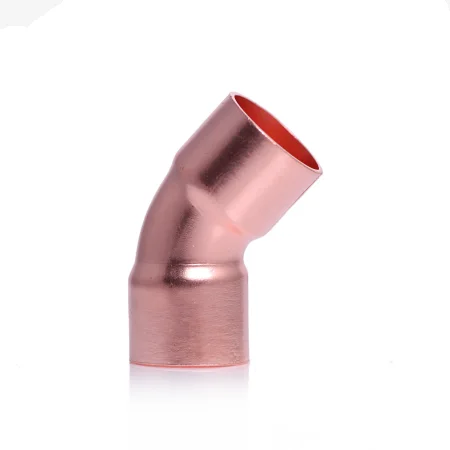 China Copper Fitting Refrigeration Custom Copper Elbow Fittings Refrigeration Parts and air Conditioning Copper Pipe