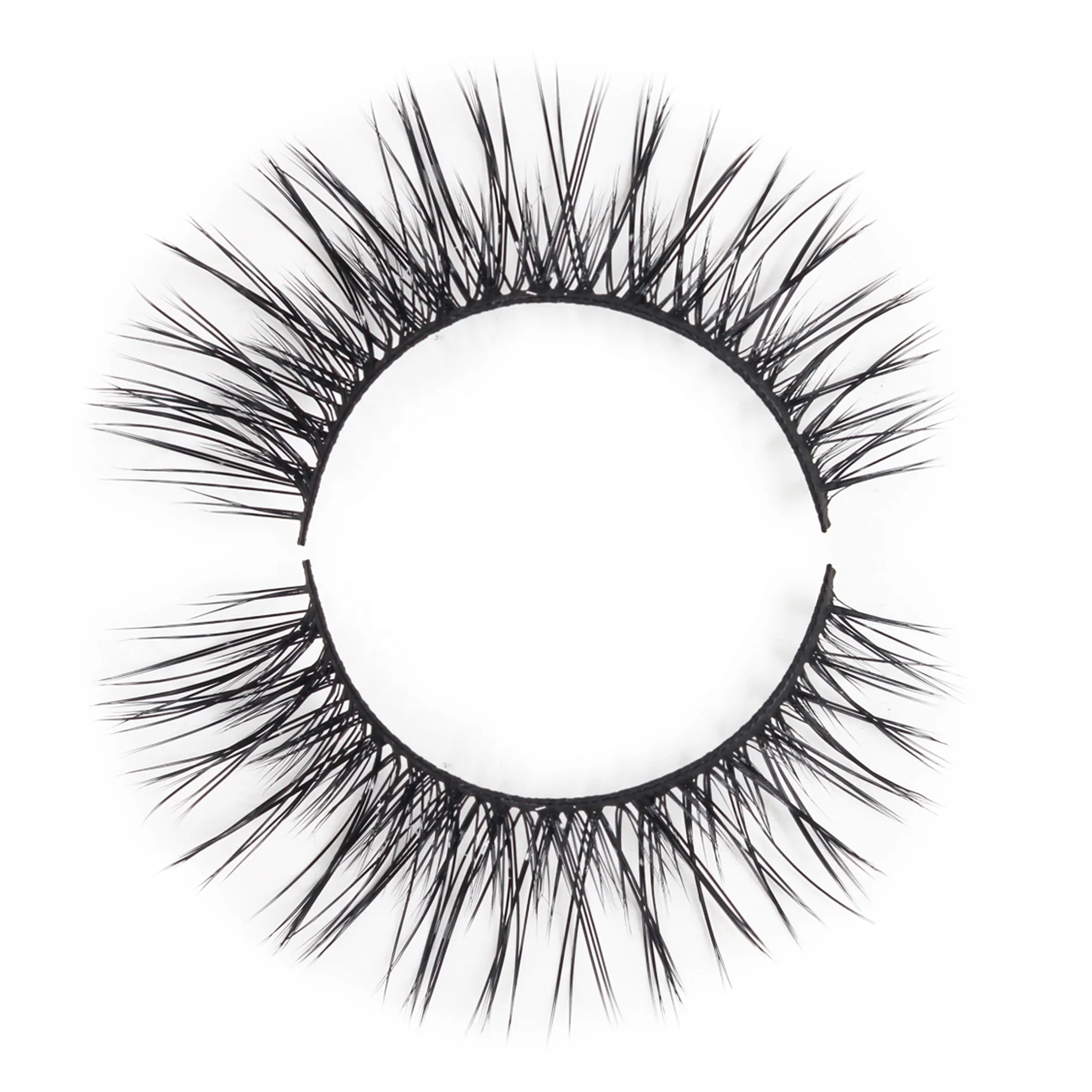 

2021 custom magnetic gift box eyelashes eyeliner packaging private label, Natural black, color lashes