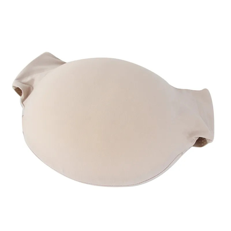 

Memory Foam Fake Pregnant Belly Props Transformation Light Cotton Unisex Belly, Beige