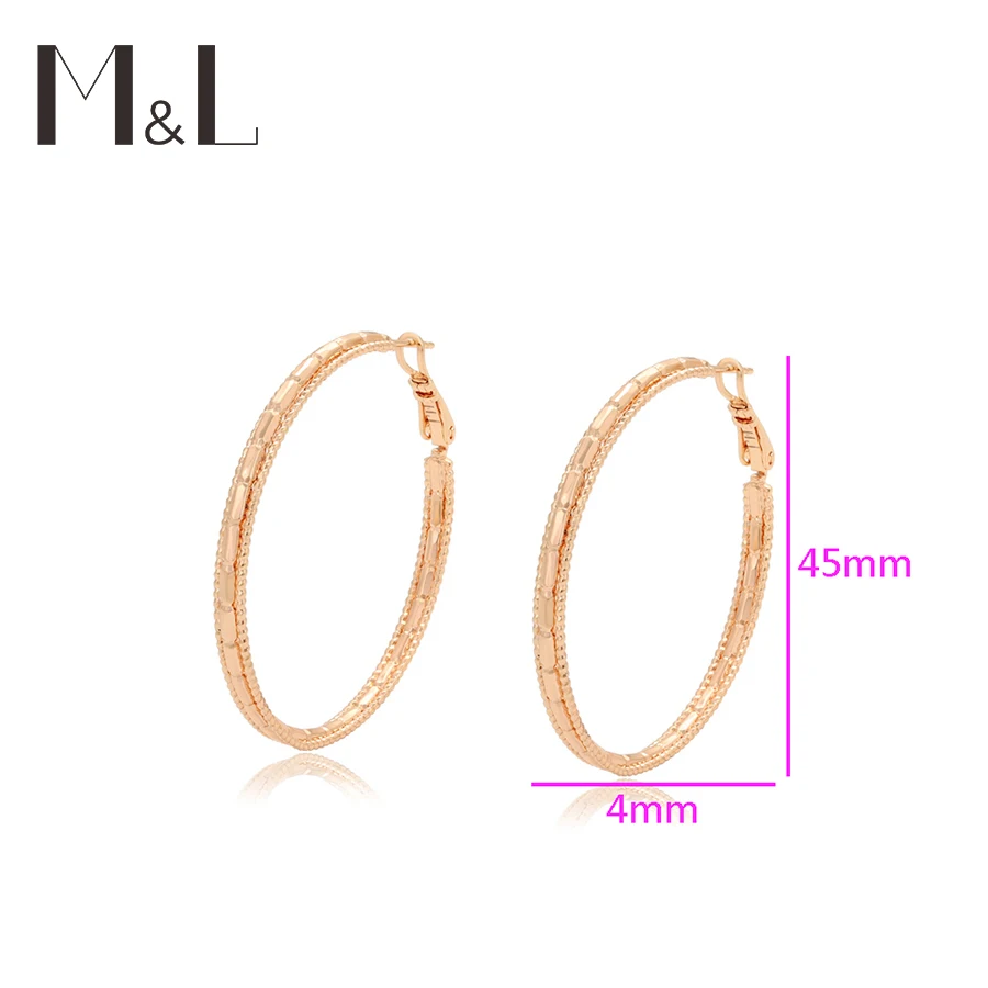 

X000698737Xuping Jewelry gold big earring hoops fashion 18k custom gold charm jewelry copper earrings hoop wholesale earrings