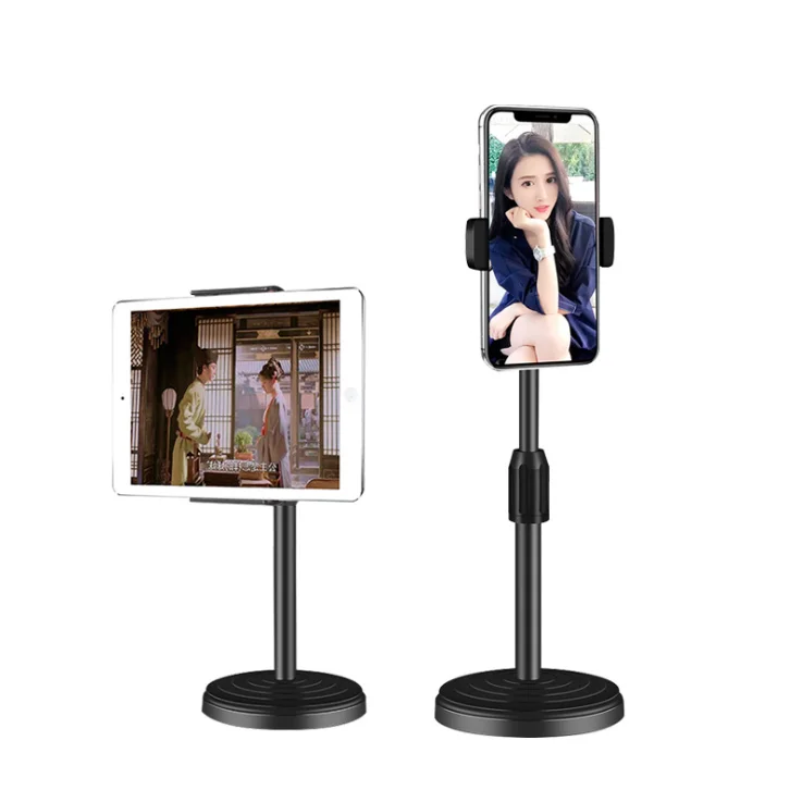 

Amazon Hot Sale Wholesale Table Top Smartphones Tablets Mobile Stand Angle Adjustable Phone Holder, Black