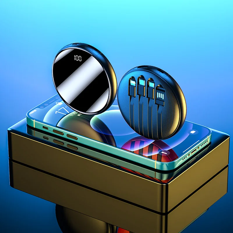 

factory selling the new Round mini power bank 20000mah powerbank Portable, Optional color support