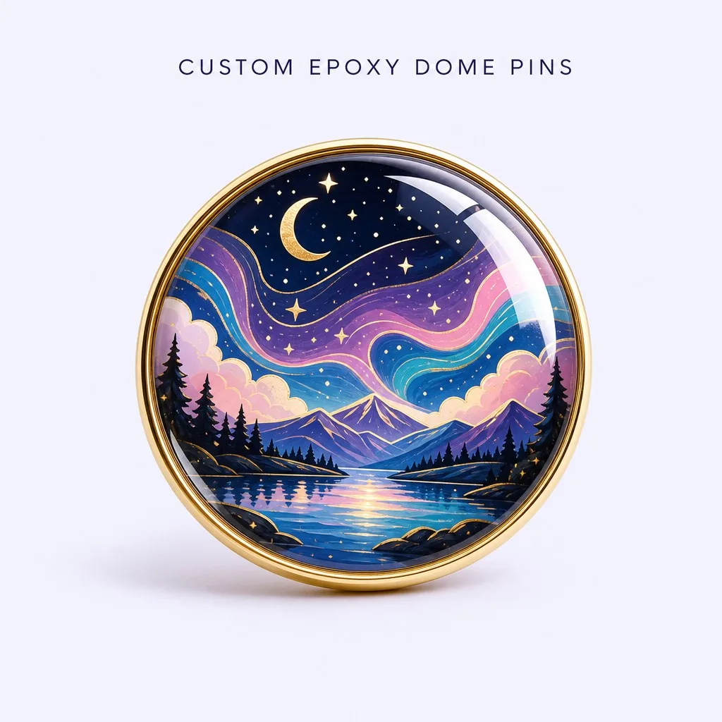 Custom Epoxy Dome Pins Series Intro