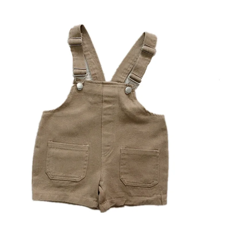 

summer new Korean children's all cotton Suspenders for boys and girls