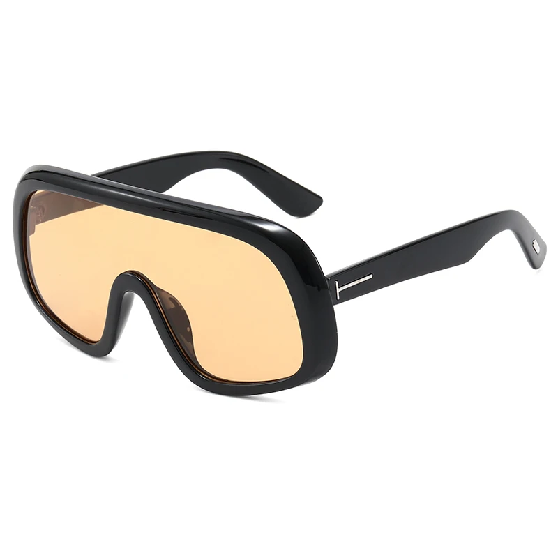 

Superhot Eyewear 16445 Fashion 2020 One Piece Lens Flat Top Oversize Shield Shades Sunglasses