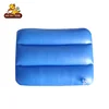 Rectangle Custom Design Blue Phthalate Free PVC Floating Inflatable Pillow For Beach