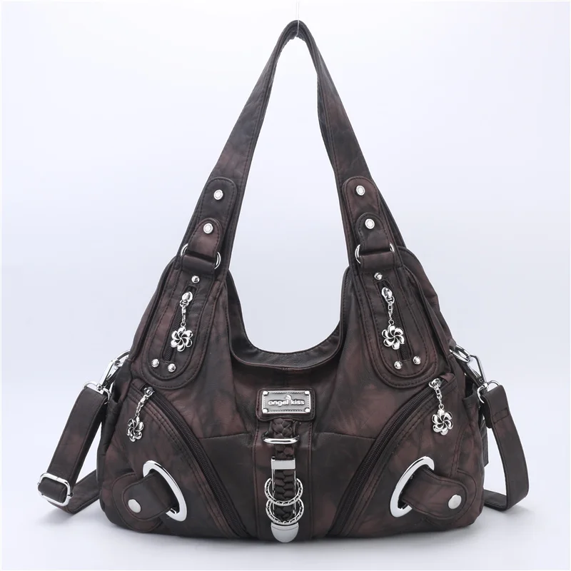 

New Arrival Women Vintage Print Handbag Large Capacity Shoulder Bag