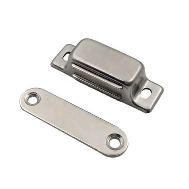 Modern Stainless Steel Magnetic Door Catch and Drawer Latch Hardware for Kitchen Cupboard or Cabinet Magnet