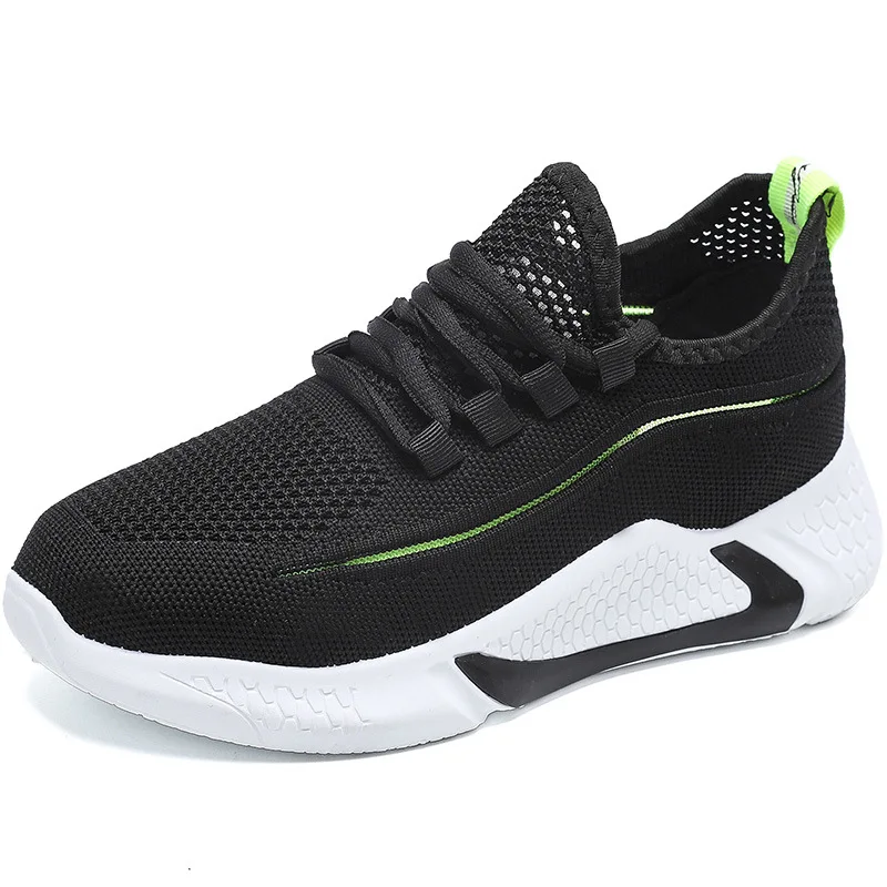 

Latest durable function for female sport sneakers trainers Running Shoes, Black/pink/yellow