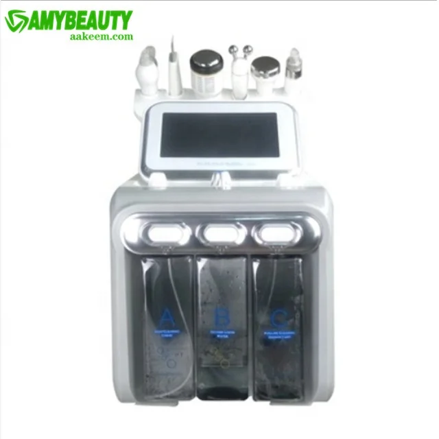 

Sales China factory price beauty machine 6 in 1 microcurrent instant face lift tape machine W05X facial beauty equipment