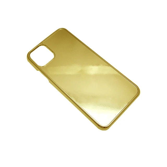 

For iPhone 11 PC grooved phone case electroplating colorful phone case