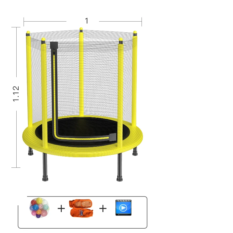 

2020 New hot sell indoor bouncing child bounce bed wholesale