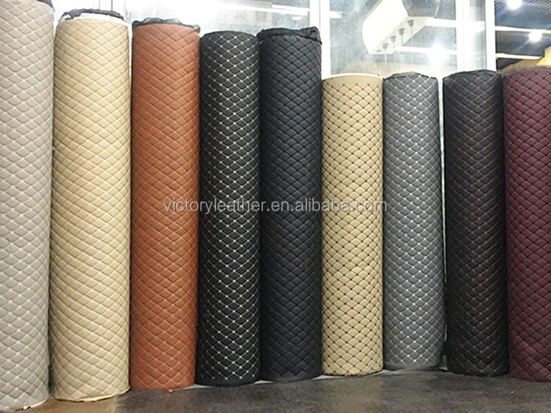 Embroidery Pvc Leather Car Floor Mat Roll For Car Mats & Car Seat