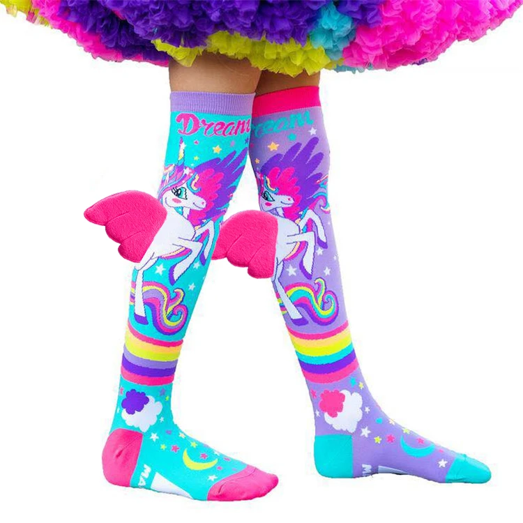 

Drop shipping Cartoon Girls Socks Cute horse Print Animal Cotton Kids Socks