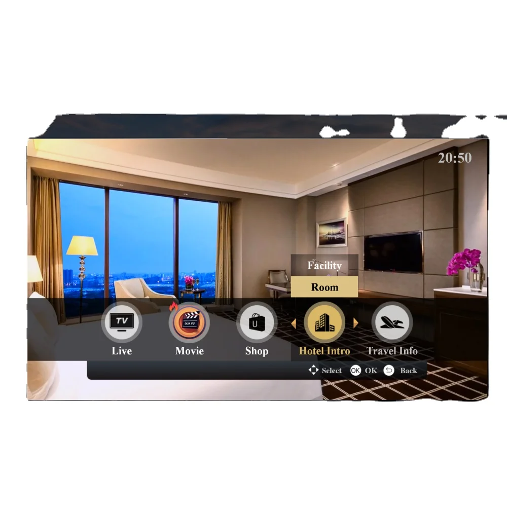 

5 stars hotel iptv middleware providers compatible with android set top box and smart tv