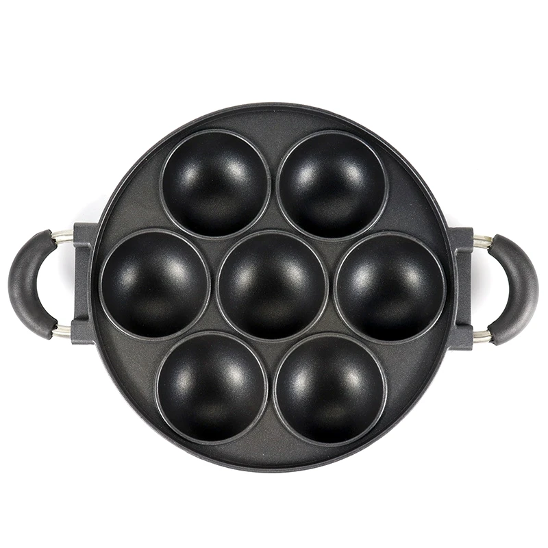 

Amazon Hot Selling Round Snack Maker Casting Cake Mold Baking Pans Cupcake Cake Pop Maker, Black