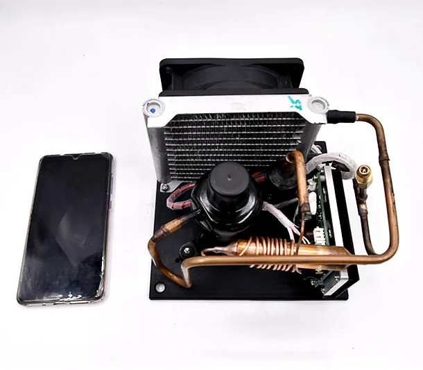Refrigeration Parts Dc12v 24v 48v 300w Micro Condensing Cooling Unit