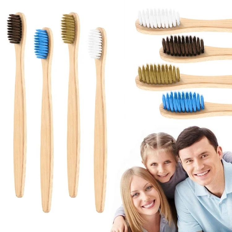 
2020 NEW Zero Waste Bamboo Charcoal Toothbrush For Adult /Kids 
