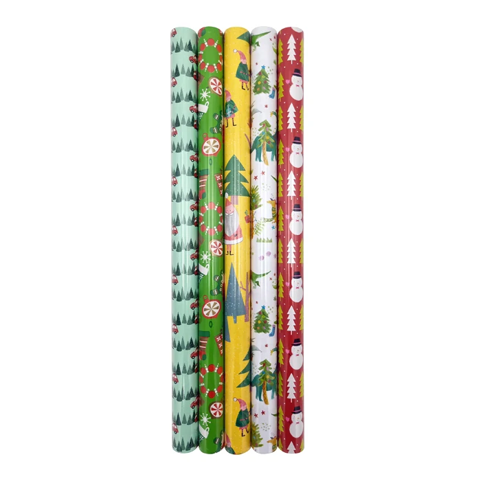 Wholesale Christmas Wrapping Paper Roll Paper,70cm*500cm/roll Buy