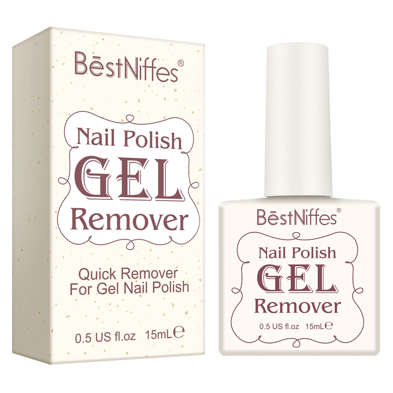 

BESTNIFFES Magic Remover Quickly Remove Nail Gel 15ml Professional Nail Polish Remover