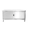 Industrial stainless steel mobile work sorting table