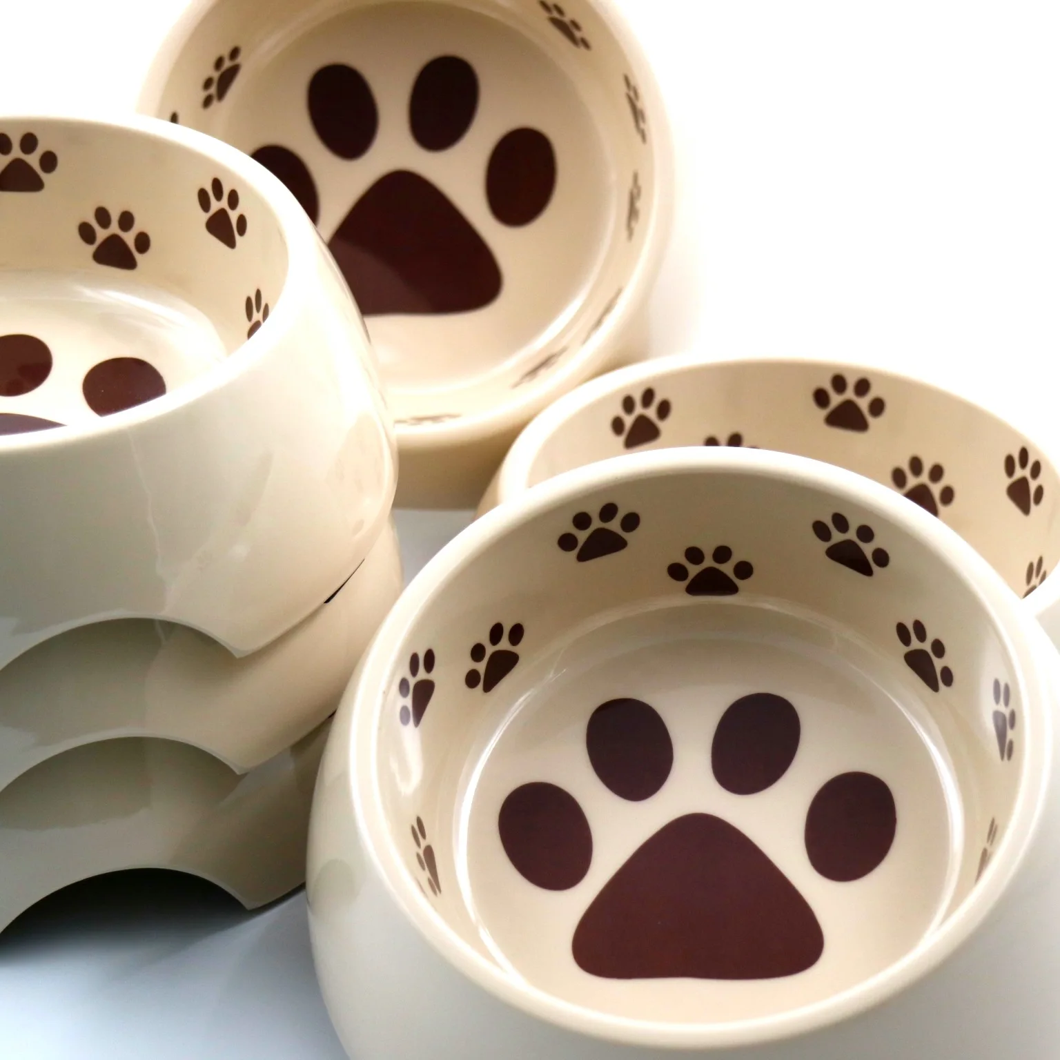 

Amazon Hot Sale Wholesale Melamine A5 Dog Cat Bowl, Chocolate