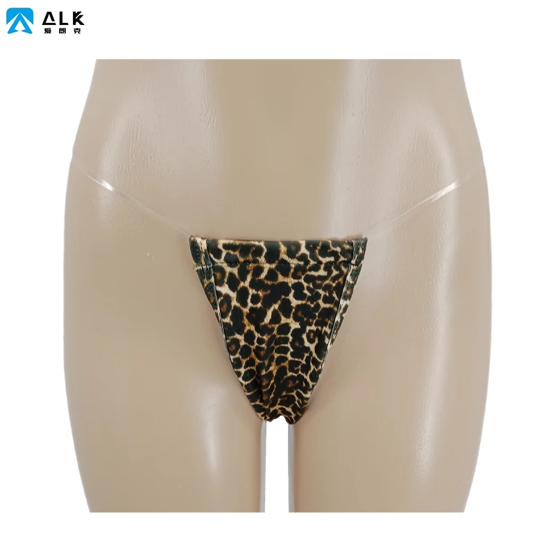

Ailangke Wholesale Custom Design Clear Strap Thong Fashion Stripper Thongs, 5colors