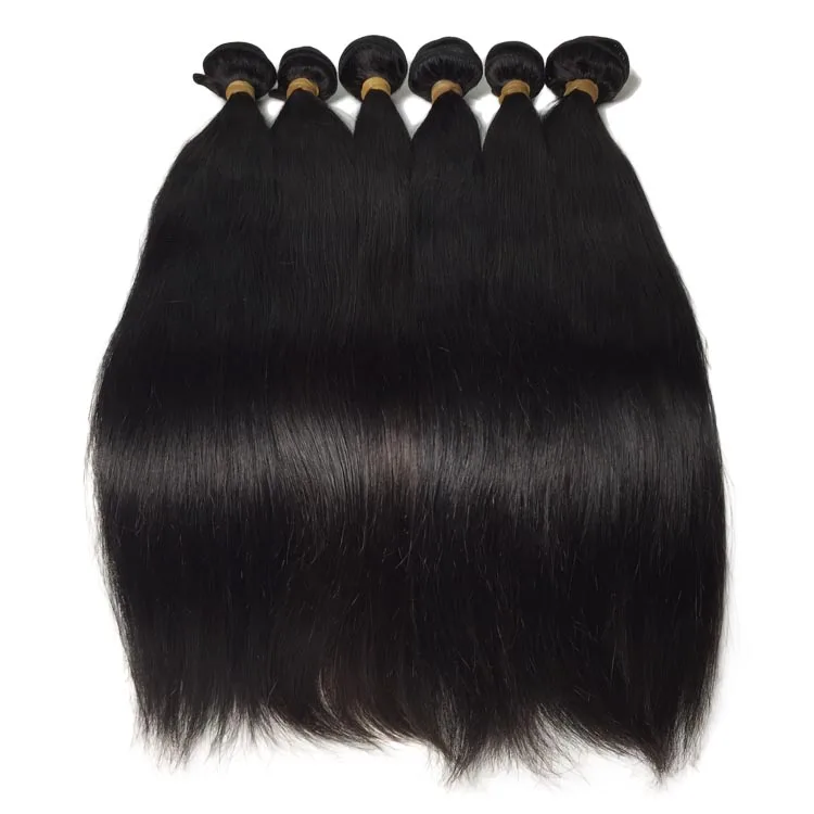 

VEGGICC 10 Pcs Brazilian Straight Remy Cuticle Aligned 100% Unprocessed Human Hair Extensions The Best Virgin Hair Vendors
