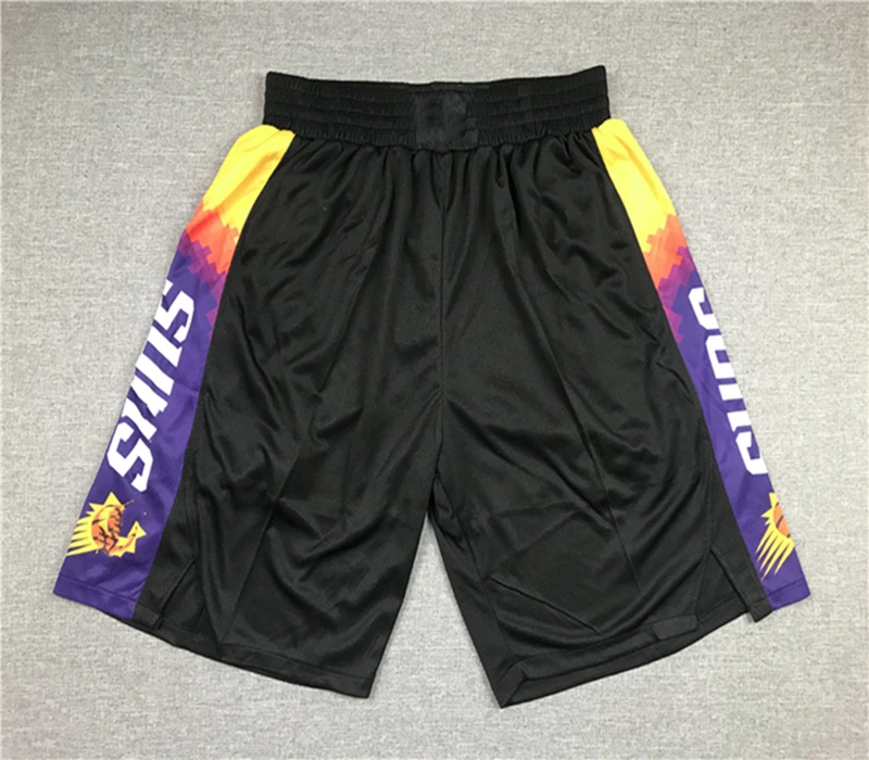 

Latest Phoenix City Basketball Jersey shorts Devin Booker Branded Purple Stitched Men's Sun uniform High Quality